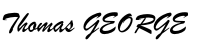 Thomas GEORGE Signature